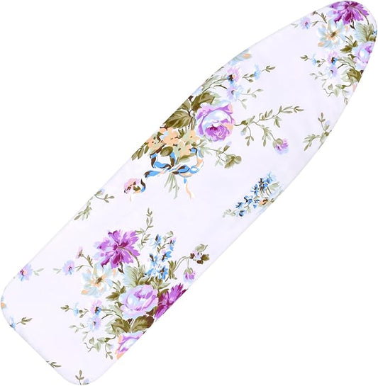 Ironing Board Cover and Pad 15x54 Inch Standard Ironing Board Cover by RERRMICO