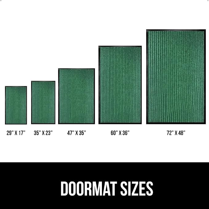 GORILLA GRIP Traffic Guard Door Mat, Heavy Duty Welcome Mats, Commercial Office - Image 6