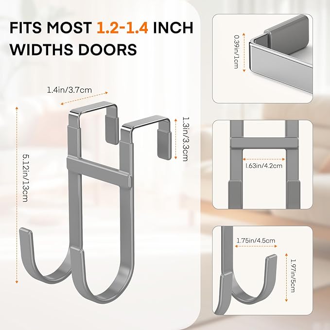 FYY Over The Door Hooks - Image 2