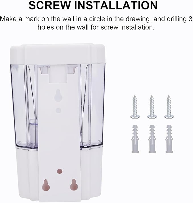 Automatic Soap Dispenser Wall Mounted: 700ml/23.7oz Commercial Hand Soap - Image 7