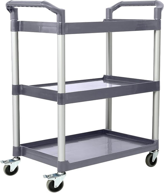 3-Tier Utility Rolling Cart by SHUNYILONG
