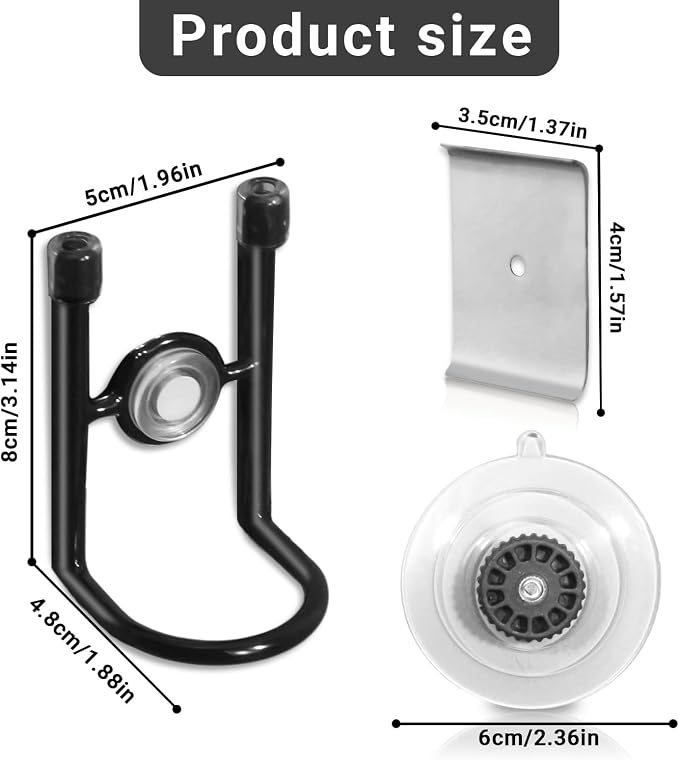 Sink Brush Holder, Magnetic Kitchen Sink Caddy Holder, Soap Dispensing Palm - Image 2