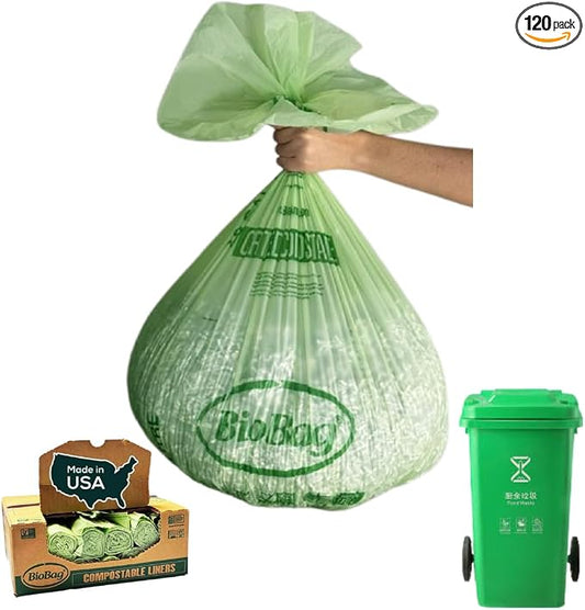 BioBag The Original Compostable Bag, 39 Gallon, 100% Certified Compostable by BioBagAmericasInc