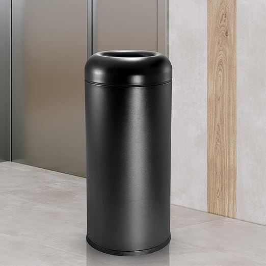BEAMNOVA Commercial Trash Can 16.5 Gallon Open Top Outdoor Indoor Garbage by BEAMNOVA