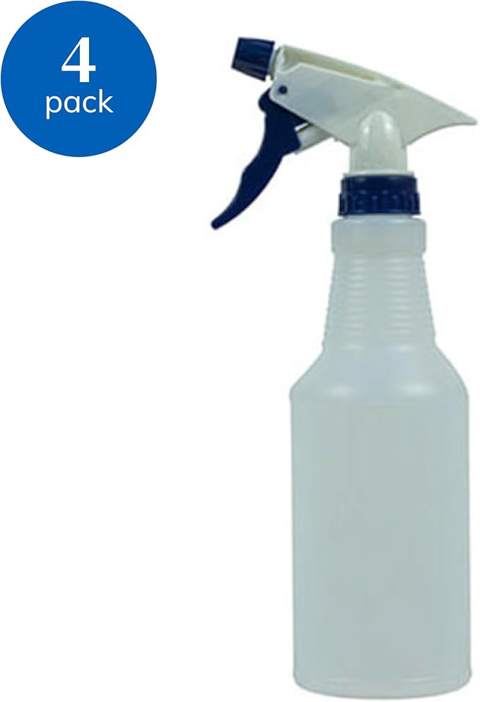 Sprayco 16oz Spray Bottle, 4 Pack – Adjustable Nozzle, Durable Plastic - Image 2