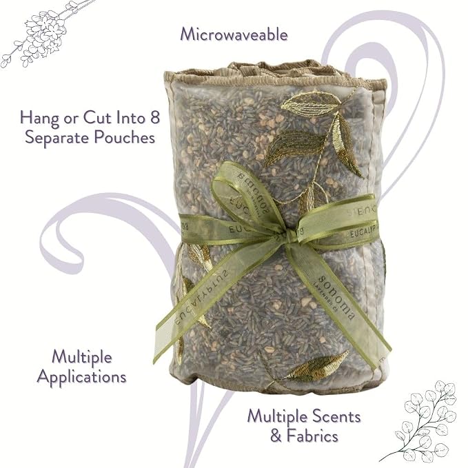 Sonoma Lavender, Dried Eucalyptus and Lavender Sachets by The Yard - Image 3