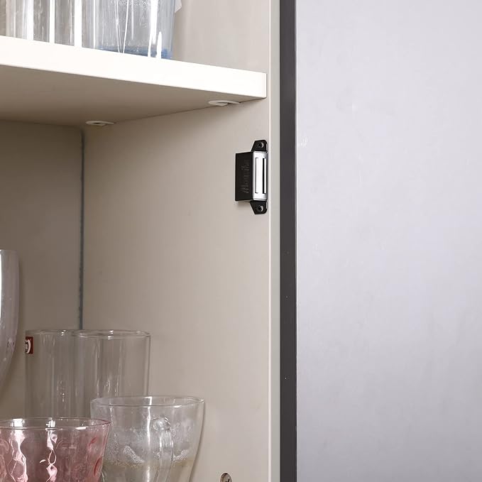 Mousike Cabinet Magnets 30lb Black Door Magnets - Image 4