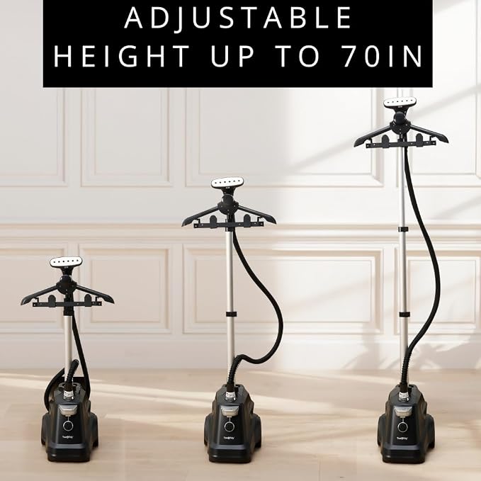 True & Tidy® Heavy-Duty Industrial Standing Garment Steamer - Image 7