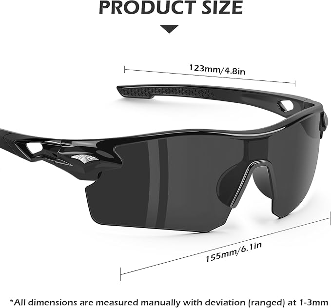 OXG 12 Pack Safety Glasses for Men Women, ANSI Z87.1 Safety Goggles Impact - Image 2