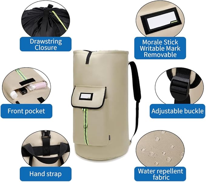 laundry bag backpack, extra-large heavy duty laundry bags, laundry backpack - Image 3