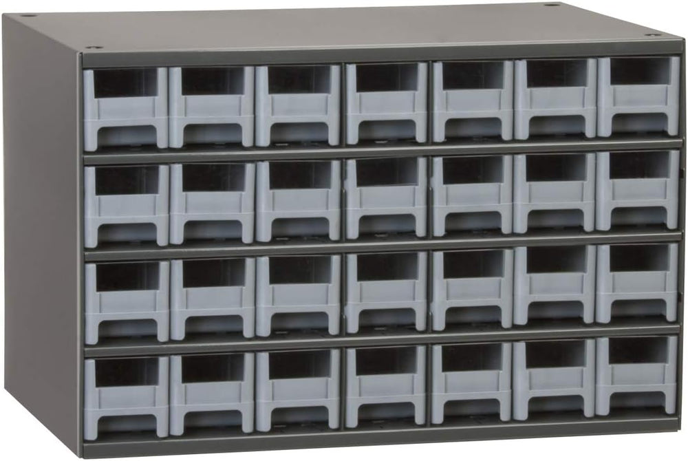 Akro-Mils Steel Garage Storage Cabinet, Small Parts Organizer Metal Cabinet f...