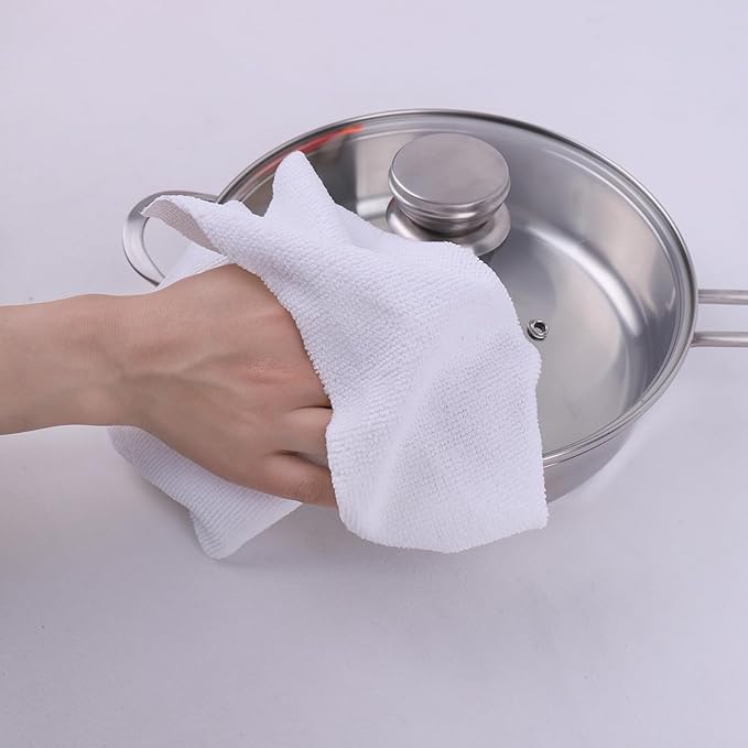 Tricol Clean Profesional Resuable Lint Free Microfiber Edgeless Cleaning Cloth - Image 5