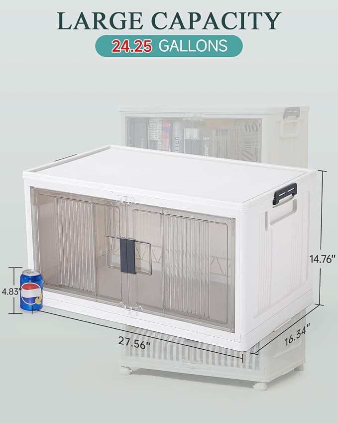 OlarHike 97QT Stackable Storage Bins - Image 6