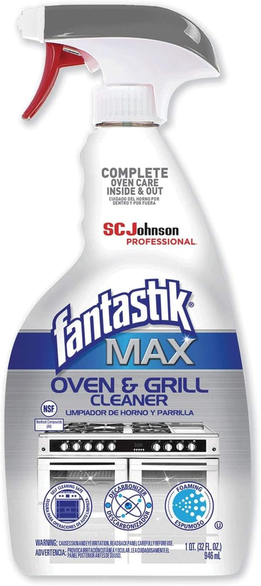 SC Johnson Professional Fantastik Max Oven & Grill Cleaner Spray, Cleans Inside by SCJP