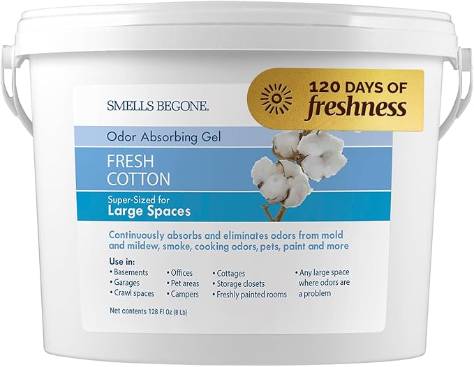 SMELLS BEGONE 1-Gallon Odor Absorber Gel by SMELLSBEGONE
