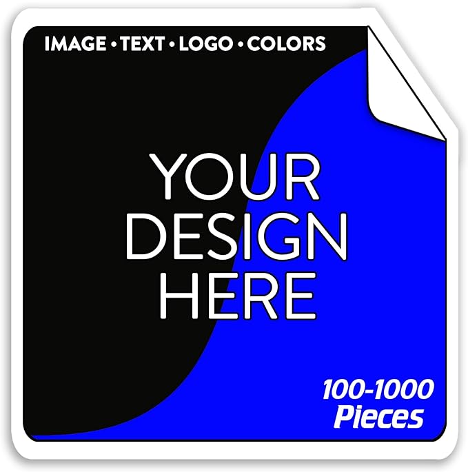 5-1000 Custom Vinyl Stickers by DayStarCustomDesigns