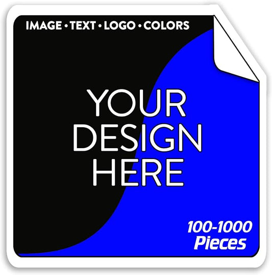 5-1000 Custom Vinyl Stickers by DayStarCustomDesigns