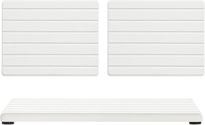 3 Pack Diatomite Stone Sink Tray, Water Absorbing Mat by Homdiva