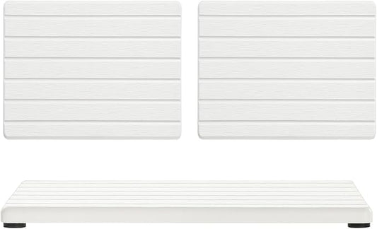 3 Pack Diatomite Stone Sink Tray, Water Absorbing Mat by Homdiva