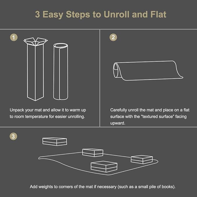 Kuyal Clear Chair Mat, Hard Floor Use - Image 7