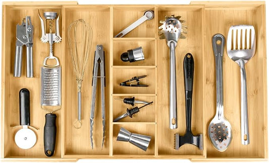 KitchenEdge Adjustable Kitchen Drawer Organizer by KitchenEdge
