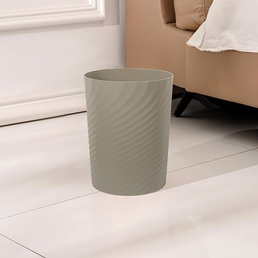 UUJOLY Plastic Small Trash Can Wastebasket, Garbage Container Basket - Image 3