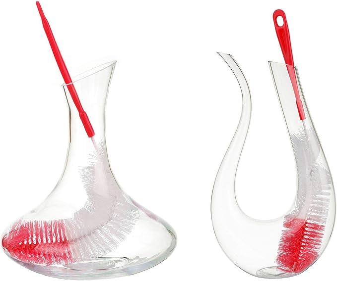 ALINK 3-Pack Long Red Bottle Cleaning Brush - Image 5