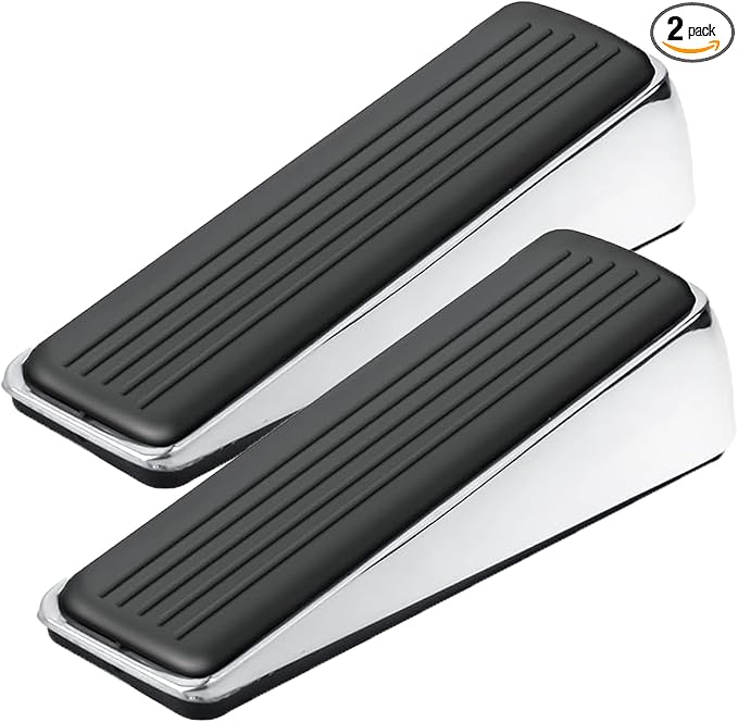 Strongest Door Stopper for Bottom of Door, Heavy Duty Door Stop Wedge Made of by Unknown