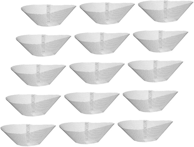 Luxshiny 15pcs Range Hood Accessories Vent Filters Range Hood Oil Net Grease by Luxshiny