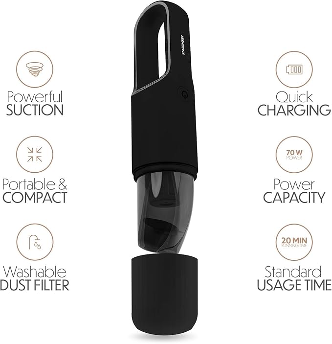 STARUMENT Portable Hand Vacuum Cleaner Handheld Cordless Cleaner - Image 3