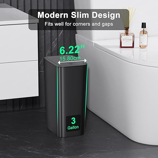 N. NETDOT 3 Pack Small Trash Can - Image 2