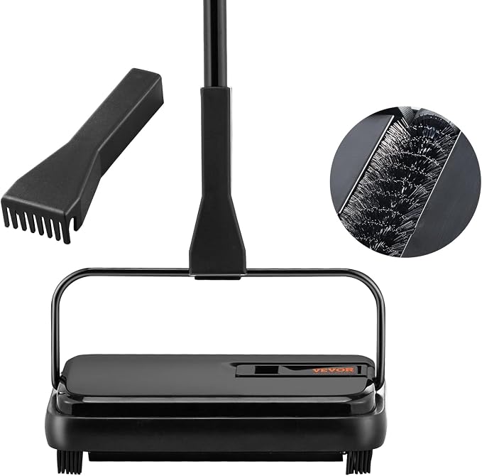 VEVOR Carpet Sweeper Manual, Floor Sweeper - Image 9