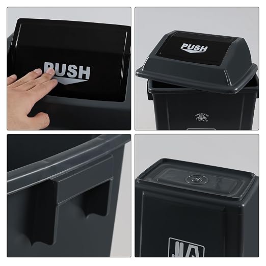 8 Gallon Plastic Kitchen Trash Can - Image 3