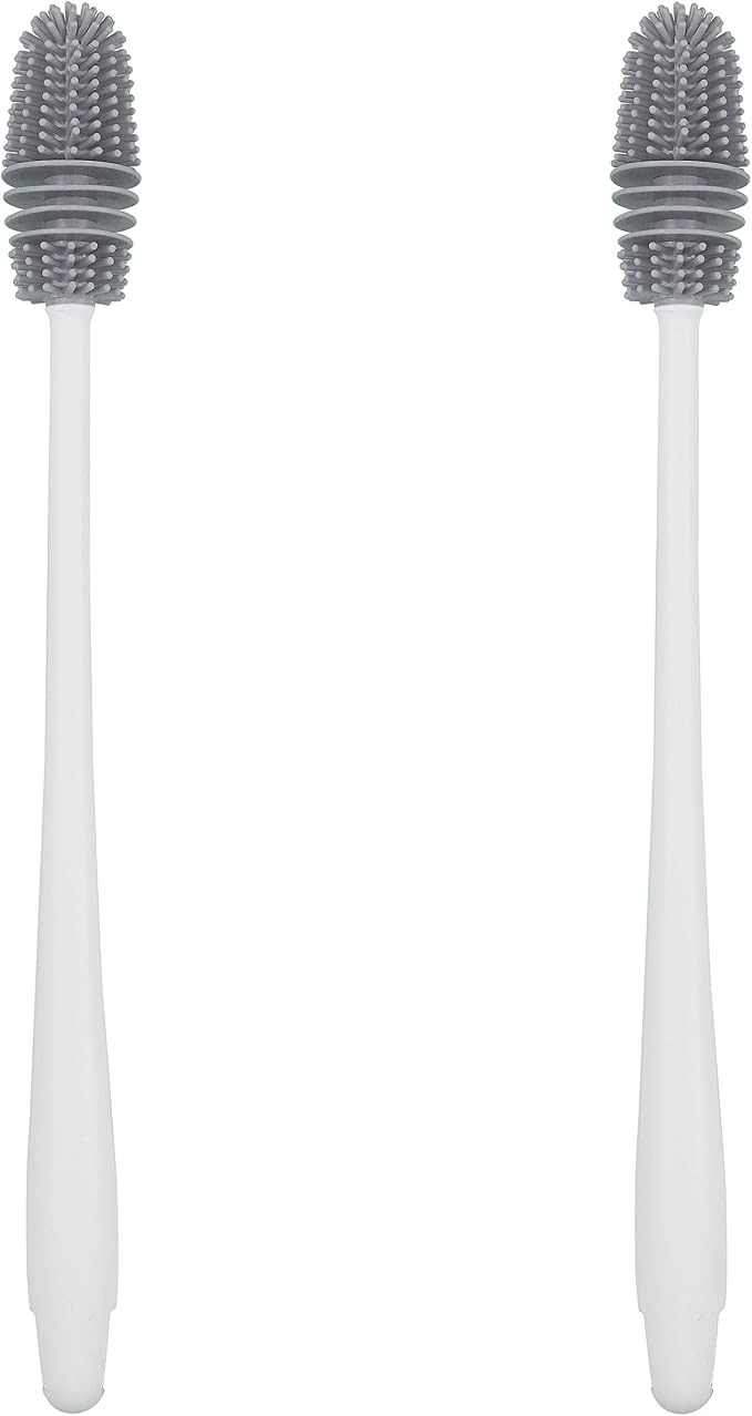 PHYEX 2 Packs Long Handle Bottle Brushes, Water Bottle Cleaner by PHYEX