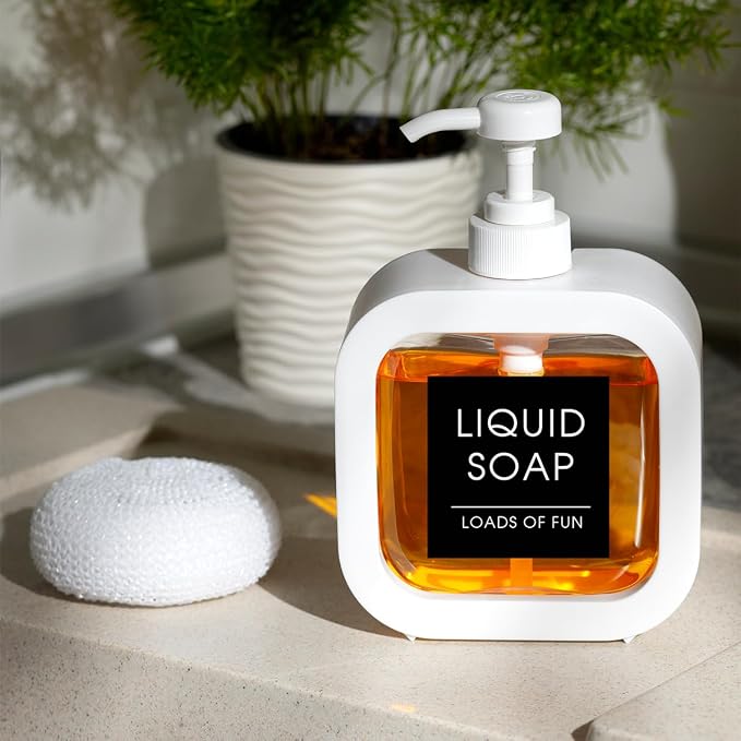 Modern Minimalist Laundry and Cleaning Sticker Labels - Image 5