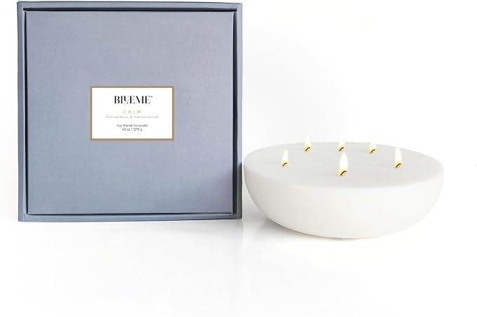 New BLUEME Wellness Candle Wax Refill, Contains Essential Oil, Sustainable by BluemeFragrances