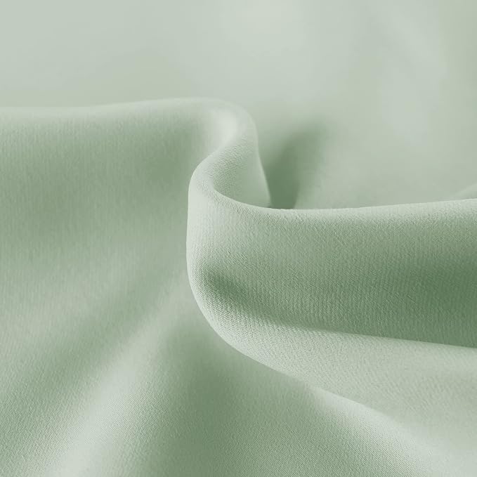 DWCN French Door Curtains – Rod Pocket Thermal Blackout Curtain - Image 4