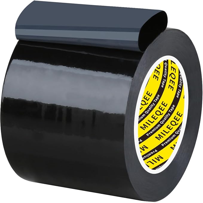 Window Weather Stripping Door Seal Tape Black, 2in x 66FT, Automotive by MILEQEE