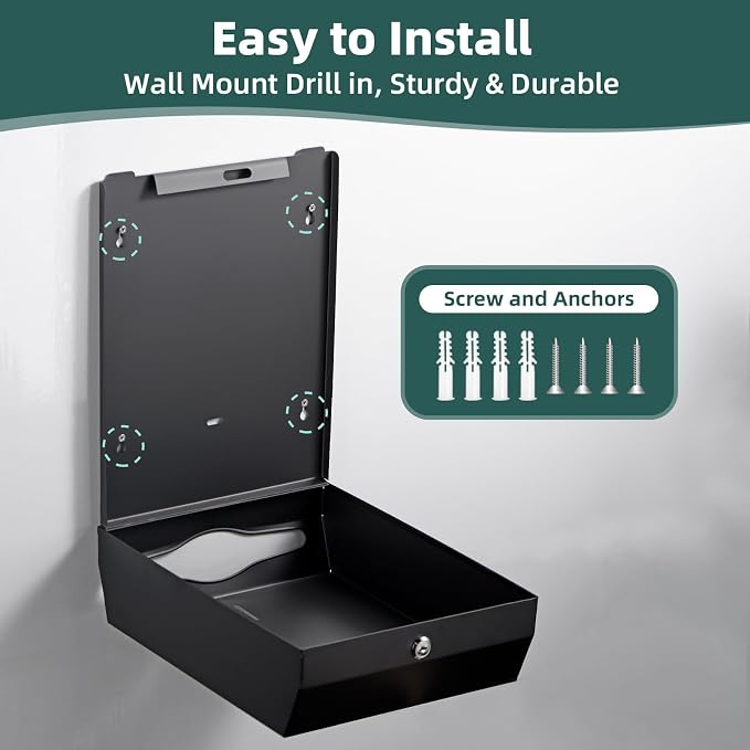Paper Towels Dispenser Wall Mounted - Image 3