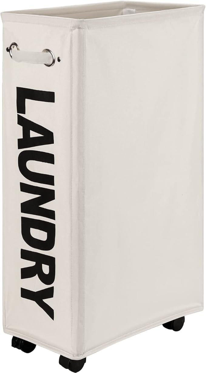 DOKEHOM 29-Inches Enlarged Slim Laundry Basket - Image 4