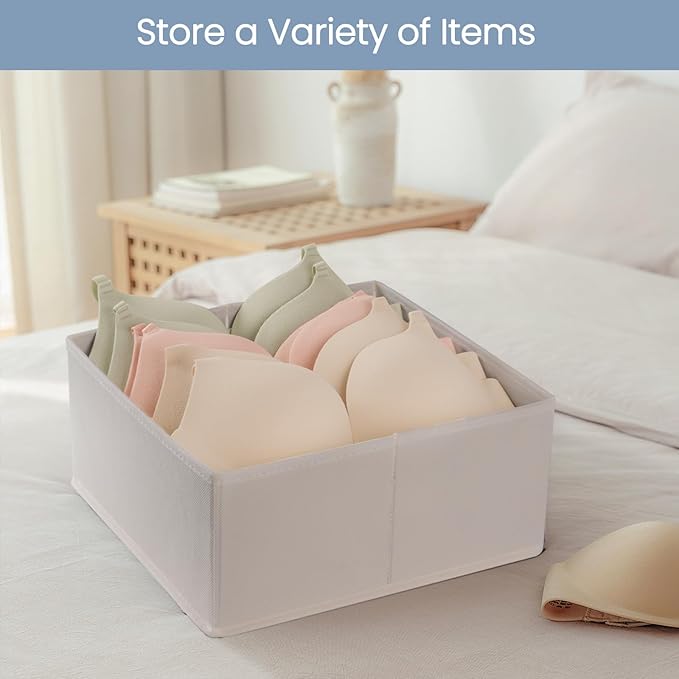 Criusia Drawer Organizer Clothes, 24 Pack Underwear Drawer Organizers, Foldable - Image 6