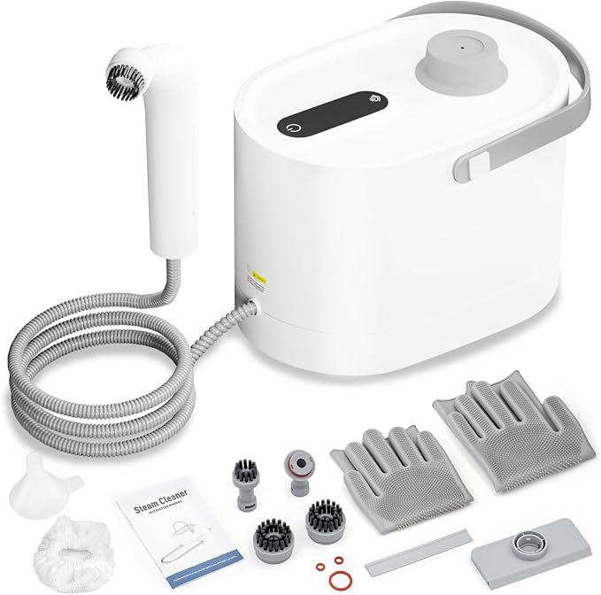 Kuvictewl Steam Cleaner All-in-One Kit, Chemical-Free Steamer by Kuvictewl