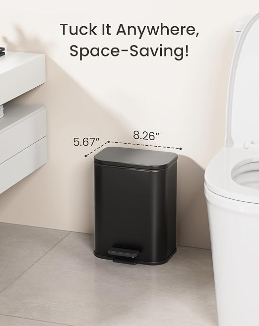 Cesun Small Bathroom Trash Can - Image 2