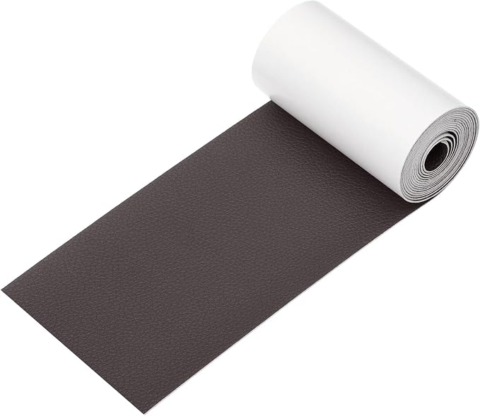 PATIKIL Leather Patches Tape for Furniture, 3.2 x 61 Inch Self Adhesive Vinyl by PATIKIL