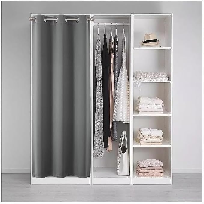 Joydeco Custom Size Door Curtain, Closet Door Curtain - Image 5