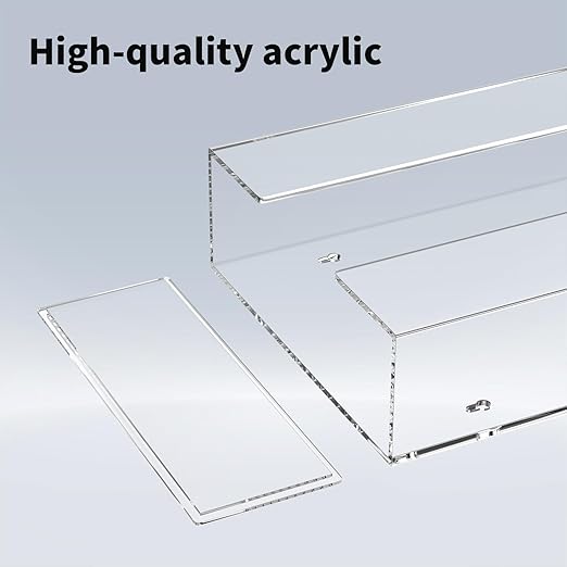 HIIMIEI Acrylic Glove Dispenser Wall Mount, Capacity Of 3 Glove Boxes - Image 2