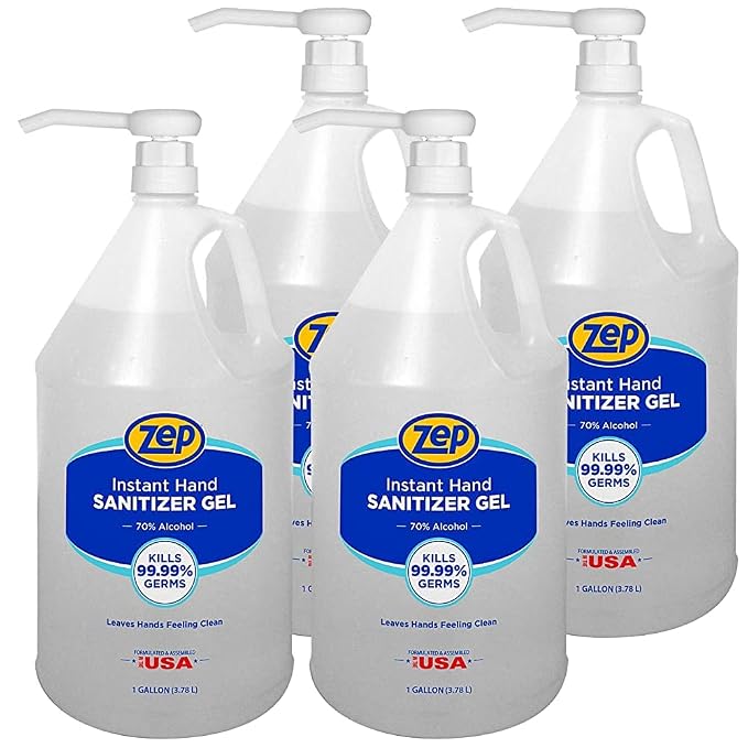Zep Instant Hand Sanitizer Gel 70% Alcohol - Image 4