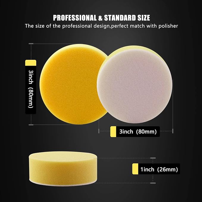 Polishing Pad, Foam Polishing Pad Kit - Image 4