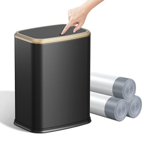 2.1 Gallon Bathroom Trash Can by KHMMGK