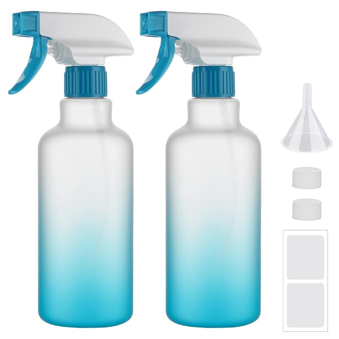Spray Bottles 16.9oz/500ml Plastic Spray Bottle by Hethyo